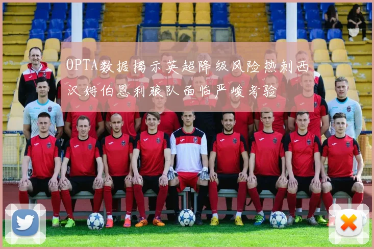 OPTA数据揭示英超降级风险热刺西汉姆伯恩利狼队面临严峻考验